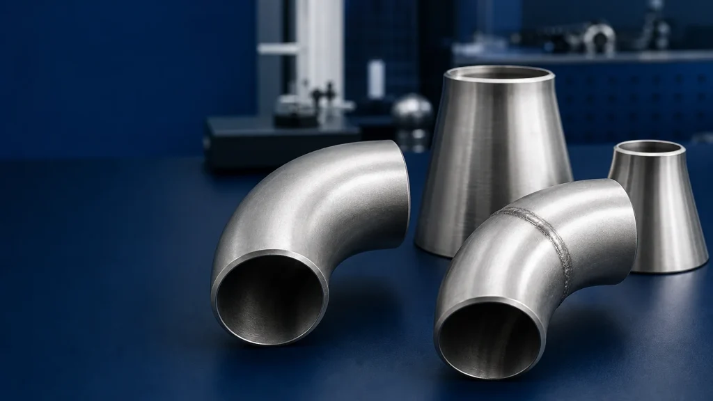 Seamless and welded stainless steel butt-weld fittings